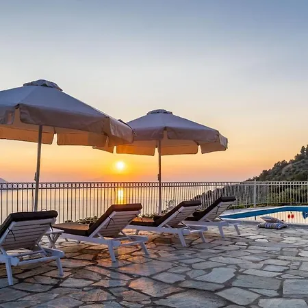 Aigaio Pool Villa, Gaze The Sunset Over The Aegean Sea Glósza