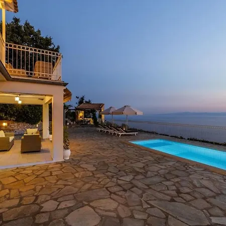 Aigaio Pool Villa, Gaze The Sunset Over The Aegean Sea Villa Glossa