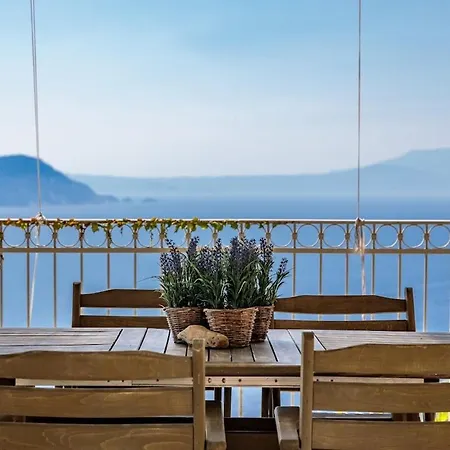 Aigaio Pool Villa, Gaze The Sunset Over The Aegean Sea Villa Glossa