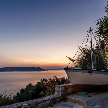 Villa Aigaio Pool Villa, Gaze The Sunset Over The Aegean Sea Glósza