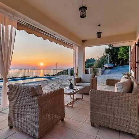 Aigaio Pool Villa, Gaze The Sunset Over The Aegean Sea Villa *
