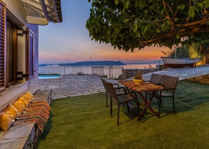 Aigaio Pool Villa, Gaze The Sunset Over The Aegean Sea * Glossa