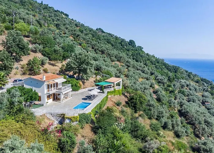 Aigaio Pool Villa, Gaze The Sunset Over The Aegean Sea *