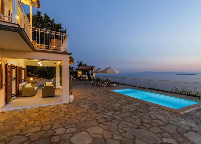 Aigaio Pool Villa, Gaze The Sunset Over The Aegean Sea Vilă Glossa