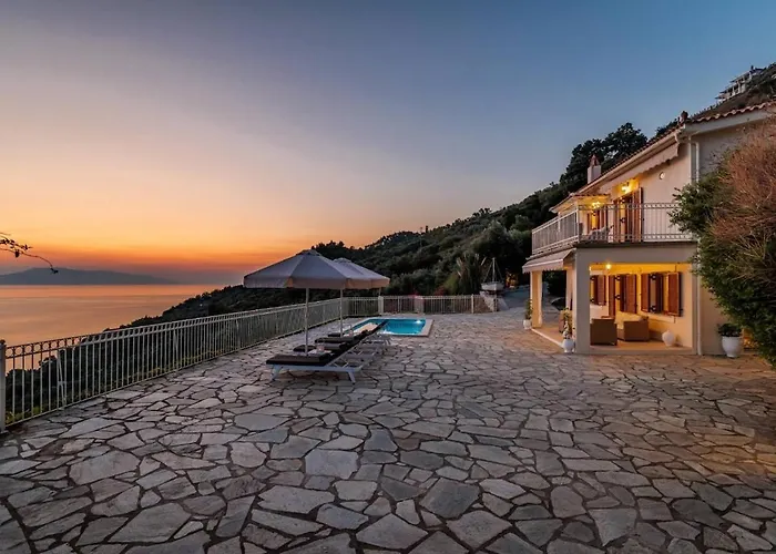 Aigaio Pool Villa, Gaze The Sunset Over The Aegean Sea Vilă