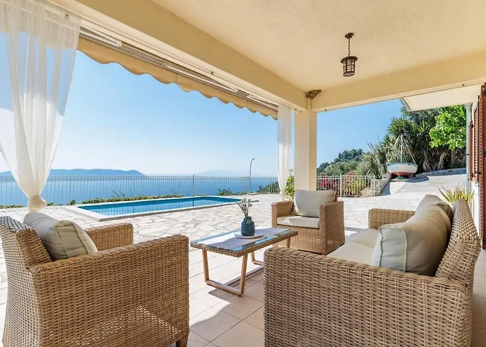Aigaio Pool Villa, Gaze The Sunset Over The Aegean Sea *