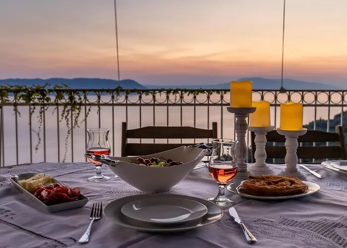 Aigaio Pool Villa, Gaze The Sunset Over The Aegean Sea * Glossa