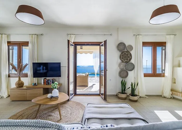 Aigaio Pool Villa, Gaze The Sunset Over The Aegean Sea